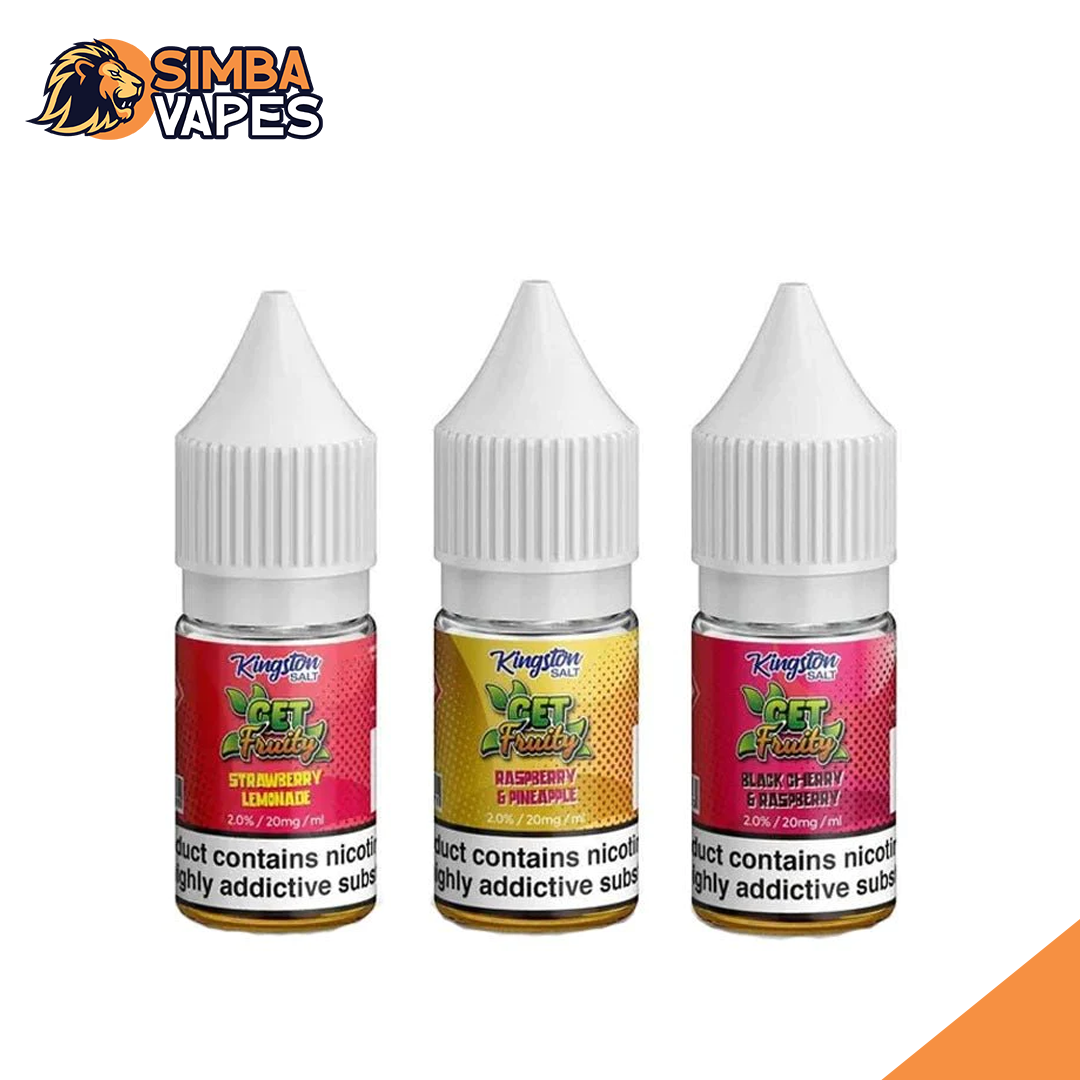 Kingston Salt Get Fruity Nic Salt - 10ml (Pack of 10)