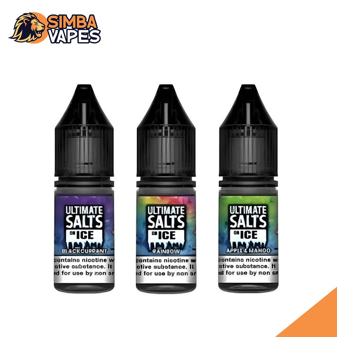 Ultimate Salts On Ice 10ML Nic Salt (Pack Of 10)