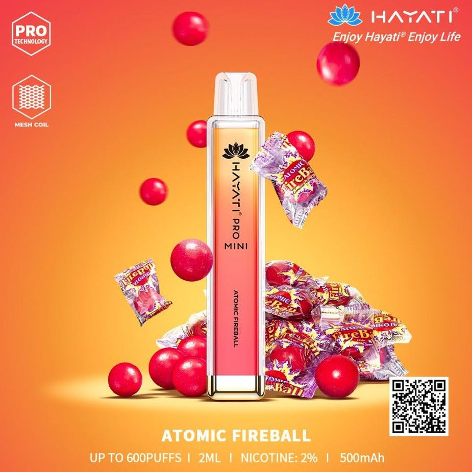 Hayati Pro Mini 600 Puffs