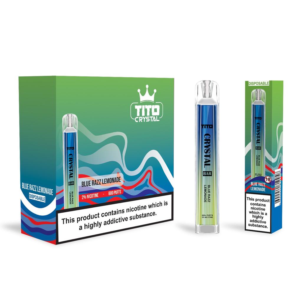 Tito Crystal Bar 600 Puffs Disposable Vape