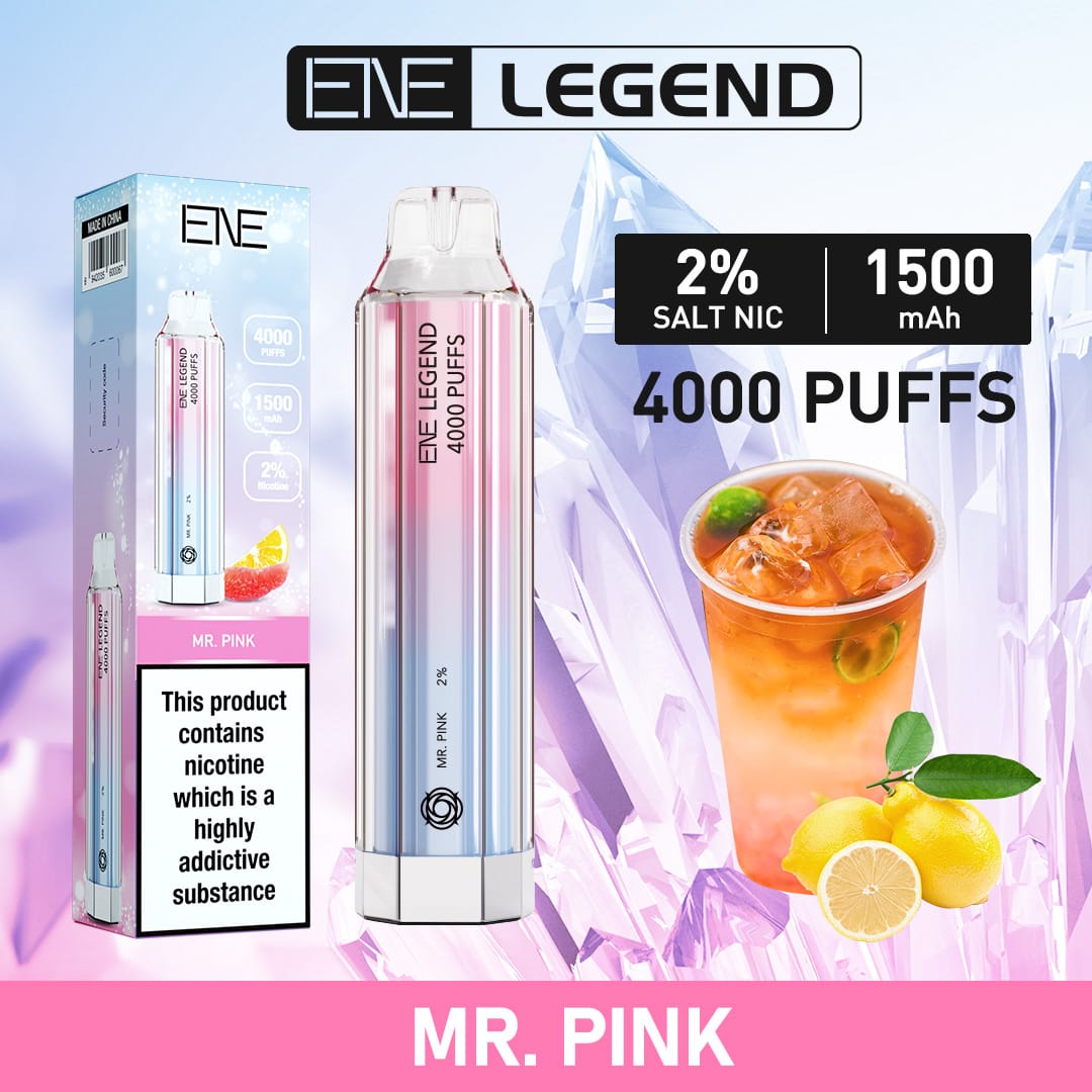 Elux ENE Legend 4000 Puffs Disposable Vape - (Pack of 10)