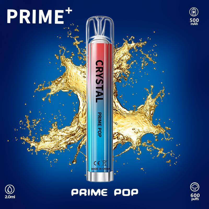 Crystal Prime Plus 600 Puffs Pack of 10