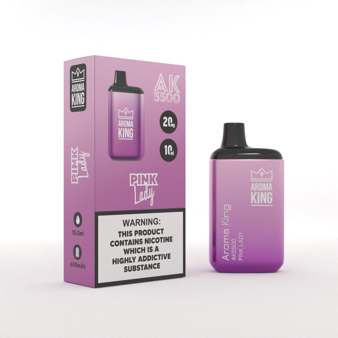 Aroma King AK5500 Metallic Disposable Vape Pod - simbavapes