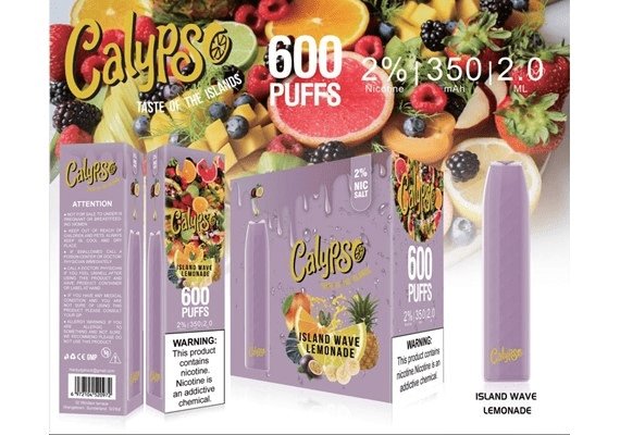 Calypso Bar 600 puffs Disposable Vape pod device - 20mg - #Simbavapes#