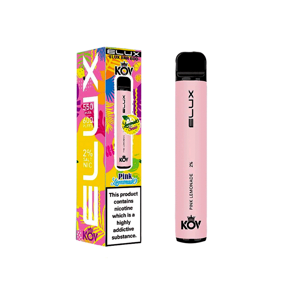 ELUX KOV Lemonade Series 600 Disposable Vape Pod - simbavapes