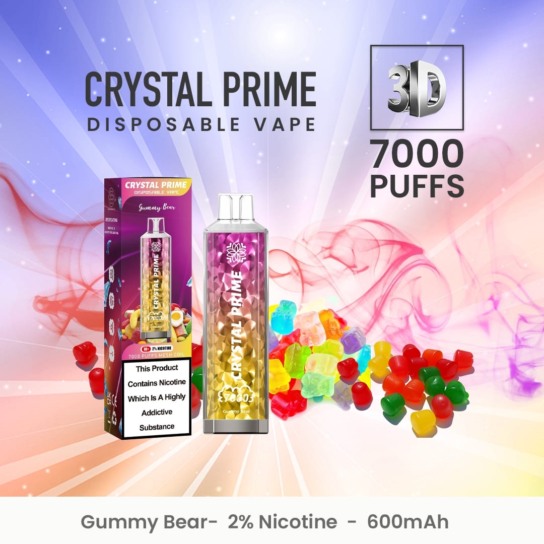 Crystal Prime 7000 Disposable Vape Puff Pod Device