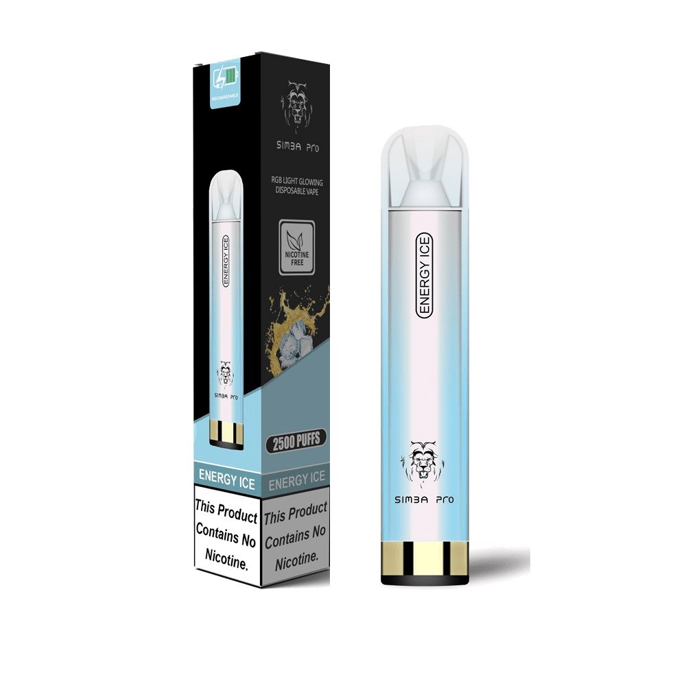 Simba Pro Vape 2500 Puffs Disposables Vapes With No Nicotine - #Simbavapes#